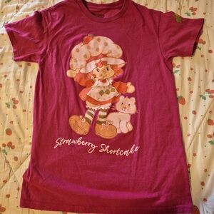 Strawberry Shortcake Women's Pink Tee